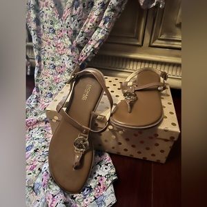 Micheal Kors Brown Sandals 7.5M
